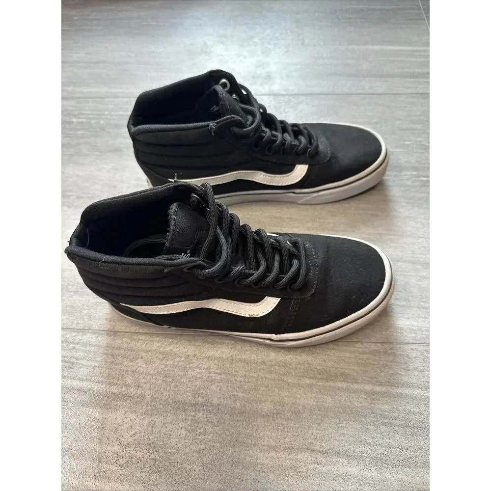 Vans Black Hitop Women's Sneakers Black 500714 Size 6